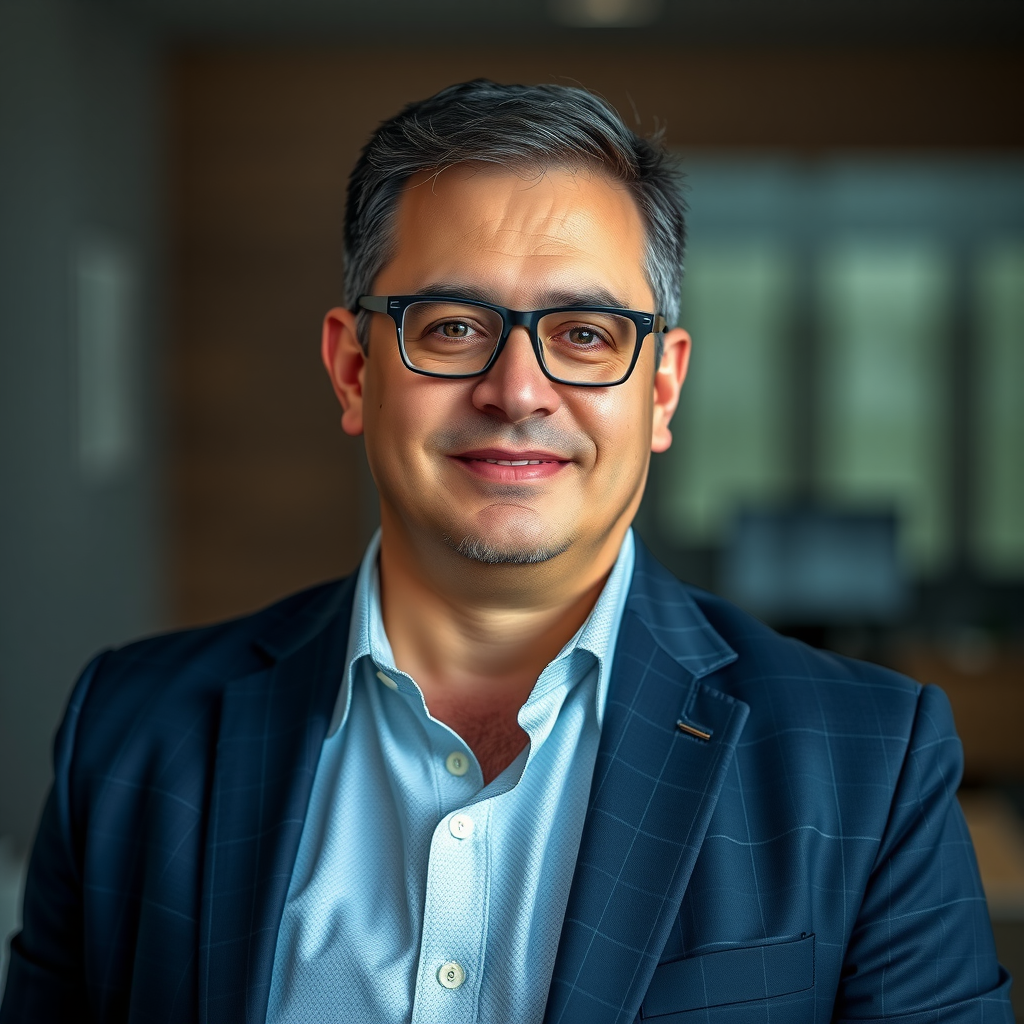 Retrato profesional de Martín Rodriguez, Director de Tecnología.